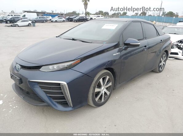 JTDBVRBD3HA001762 2017 TOYOTA MIRAI Dark Blue წინა მარცხენა ხედი სამი მეოთხედიდან