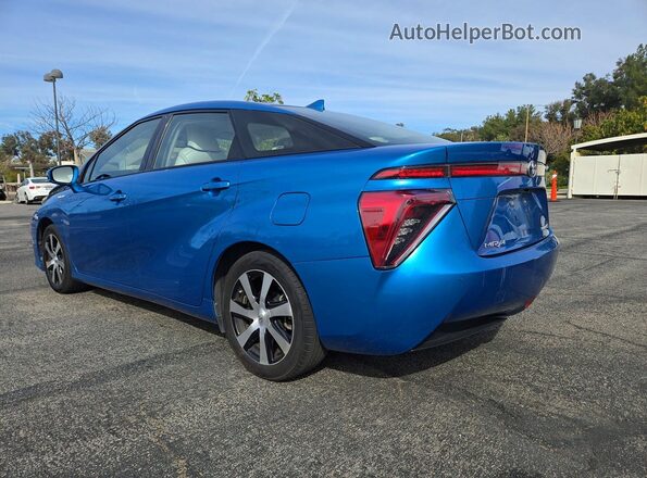 JTDBVRBD3JA004358 2018 TOYOTA MIRAI Blue Trasero derecho