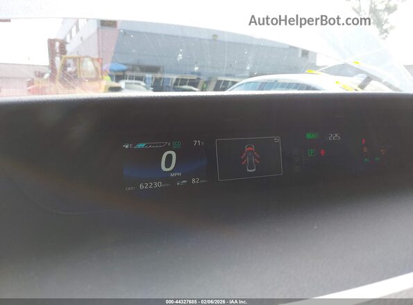 JTDBVRBD3KA007200 2019 TOYOTA MIRAI Белый Вид задних сидений