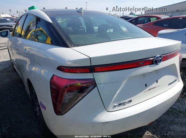 JTDBVRBD3KA007200 2019 TOYOTA MIRAI Белый Задняя левая четверть