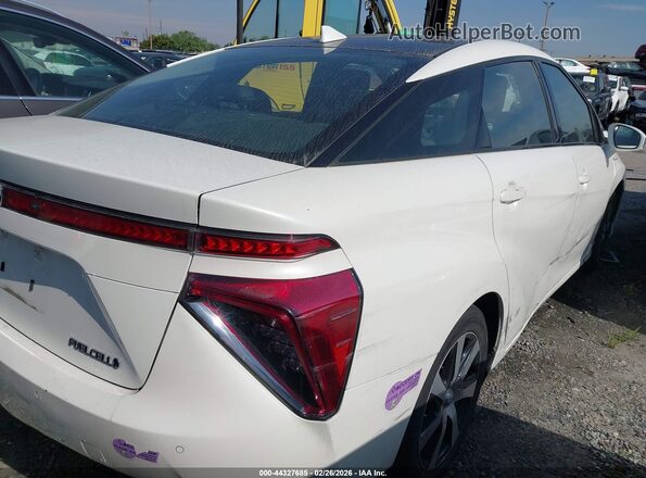 JTDBVRBD3KA007200 2019 TOYOTA MIRAI Белый Задняя правая четверть