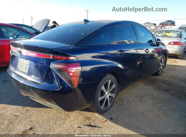 JTDBVRBD3LA008011 2020 TOYOTA MIRAI Dark Blue Trasero derecho