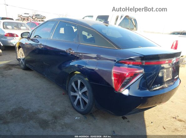 JTDBVRBD3LA008011 2020 TOYOTA MIRAI Dark Blue Trasero izquierdo