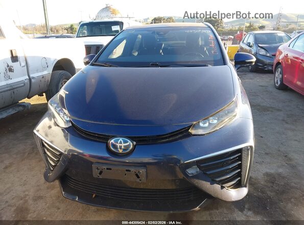 JTDBVRBD3LA008011 2020 TOYOTA MIRAI Dark Blue Vista del cuadro de instrumentos