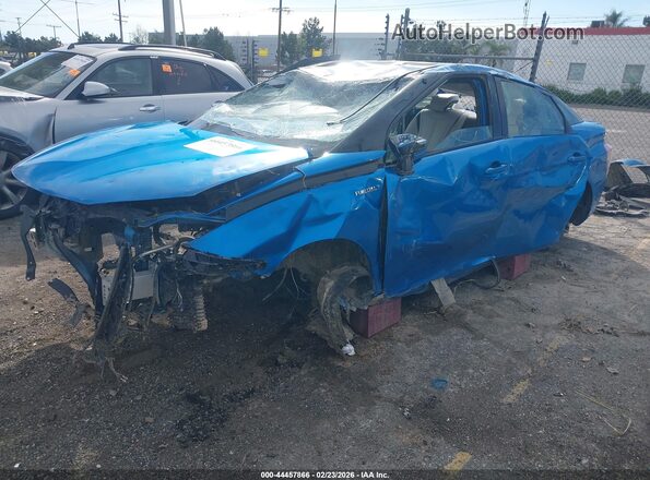 JTDBVRBD4LA008115 2020 TOYOTA MIRAI Blue Передня ліва чверть