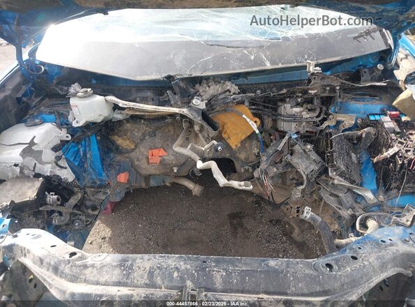 JTDBVRBD4LA008115 2020 TOYOTA MIRAI Blue Вид ззаду