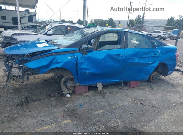 JTDBVRBD4LA008115 2020 TOYOTA MIRAI Blue Вид щитка приладів