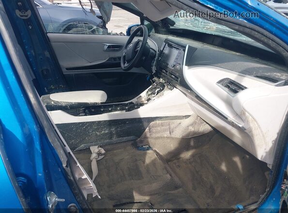 JTDBVRBD4LA008115 2020 TOYOTA MIRAI Blue Вид салону спереду