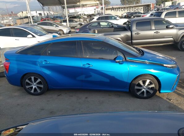 JTDBVRBD5HA002783 2017 TOYOTA MIRAI Blue Սալոնի հետևի տեսք