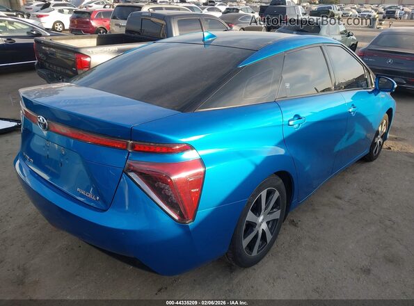 JTDBVRBD5HA002783 2017 TOYOTA MIRAI Blue Հետևի աջ