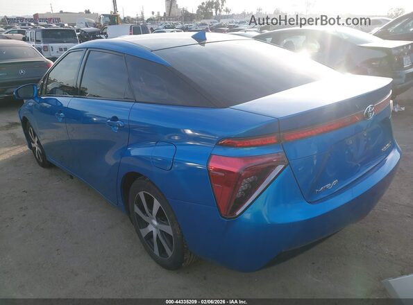 JTDBVRBD5HA002783 2017 TOYOTA MIRAI Blue Հետևի ձախ