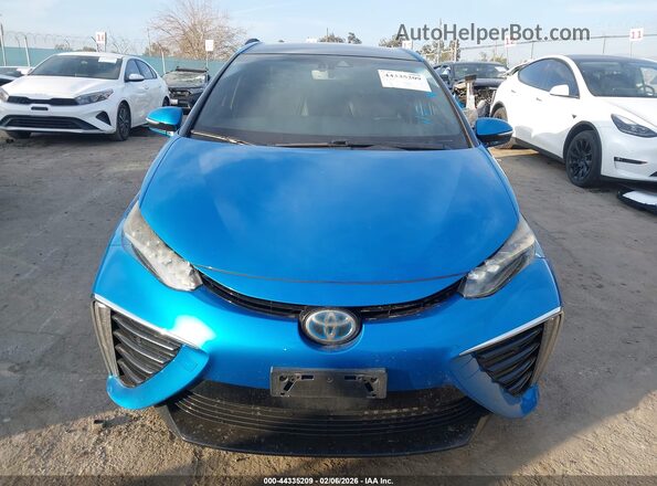 JTDBVRBD5HA002783 2017 TOYOTA MIRAI Blue Սարքավորումների վահանակի տեսք