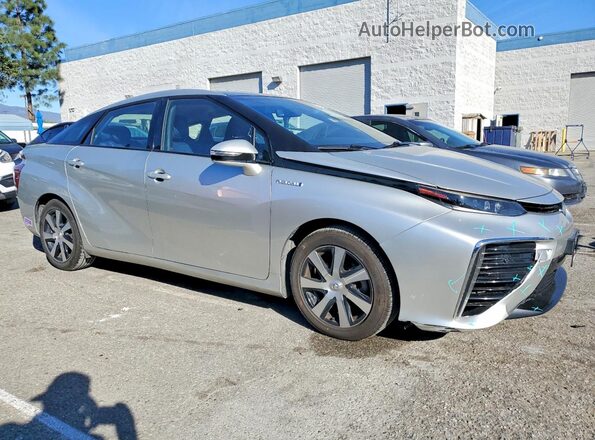 JTDBVRBD6KA005943 2019 TOYOTA MIRAI Серебряный Передняя правая четверть