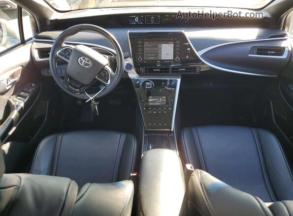 JTDBVRBD6KA005943 2019 TOYOTA MIRAI Серебряный Вид панели приборов
