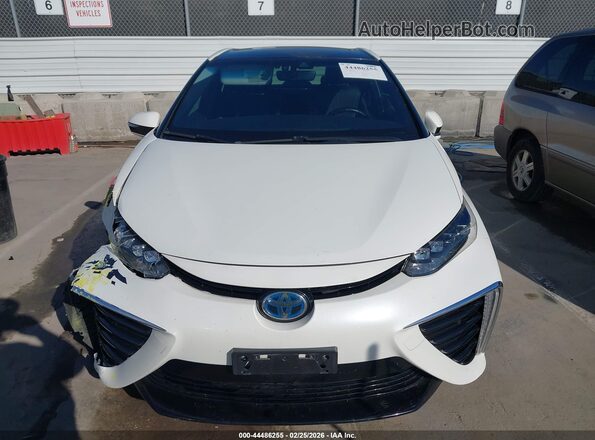JTDBVRBD8HA001692 2017 TOYOTA MIRAI White Instrument cluster view