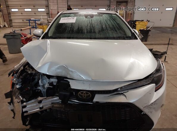 JTDEPMAE3NJ193670 2022 TOYOTA LL White Вид щитка приладів