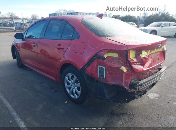 JTDEPRAE7LJ102880 2020 TOYOTA LL Red Задня ліва чверть