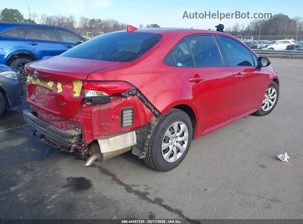 JTDEPRAE7LJ102880 2020 TOYOTA LL Red Задня права чверть