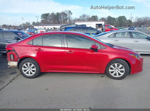 JTDEPRAE7LJ102880 2020 TOYOTA LL Red Вид задньої частини салону