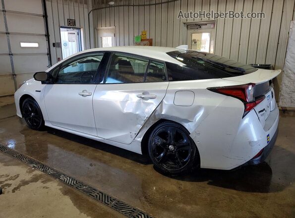 JTDKAMFU0M3127682 2021 TOYOTA PRIUS White 