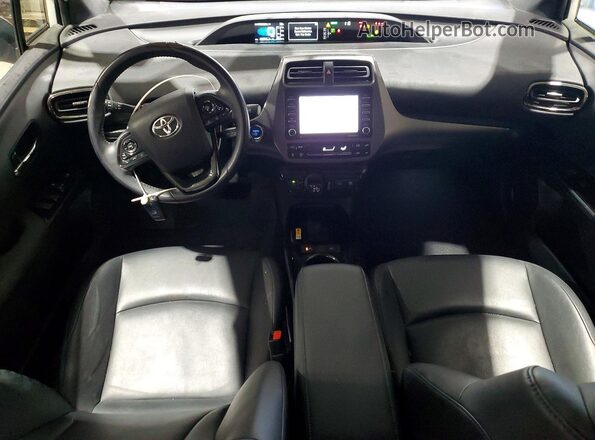 JTDKAMFU0M3127682 2021 TOYOTA PRIUS White 