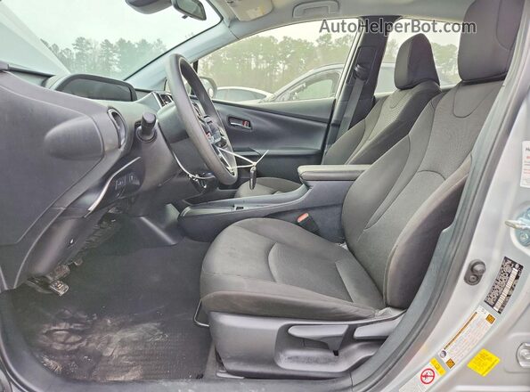 JTDKAMFU0M3149245 2021 TOYOTA PRIUS Серебряный 