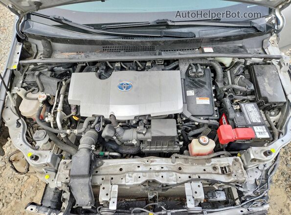 JTDKAMFU0M3149245 2021 TOYOTA PRIUS Серебряный 