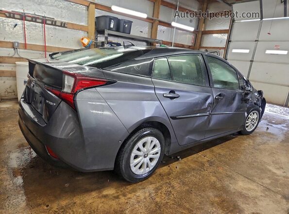 JTDKAMFU1N3169702 2022 TOYOTA PRIUS Серый Задняя правая четверть