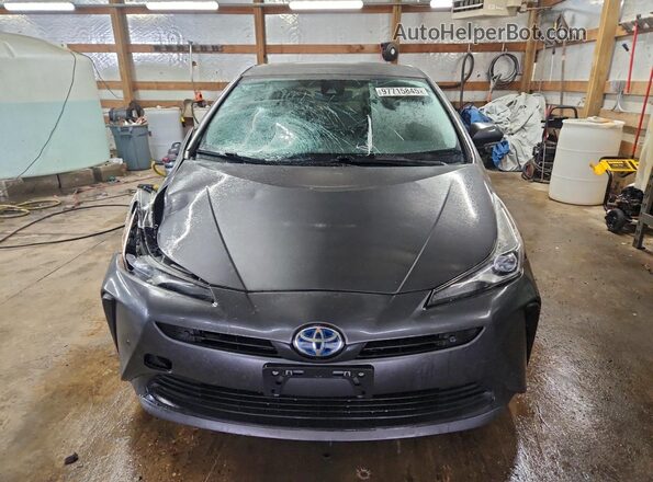JTDKAMFU1N3169702 2022 TOYOTA PRIUS Серый Вид спереди