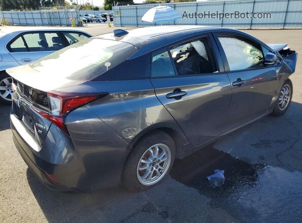 JTDKAMFU2N3167781 2022 TOYOTA PRIUS Серый Задняя правая четверть