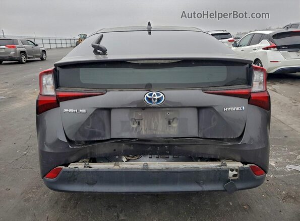 JTDKAMFU3N3175629 2022 TOYOTA PRIUS Charcoal 
