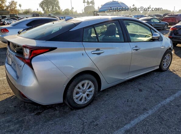 JTDKAMFU4M3141889 2021 TOYOTA PRIUS Silver Задня права чверть