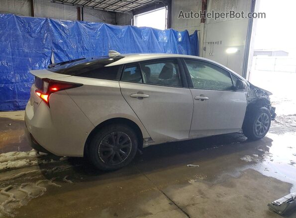 JTDKAMFU4N3153204 2022 TOYOTA PRIUS Silver Trasero derecho