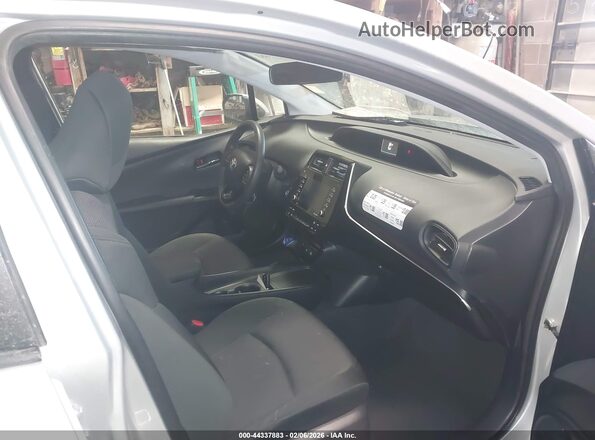 JTDKAMFU4N3175560 2022 TOYOTA PRIUS Gray წინა სალონის ხედი