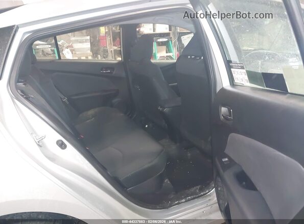 JTDKAMFU4N3175560 2022 TOYOTA PRIUS Gray VIN კოდის სტიკერის ხედი