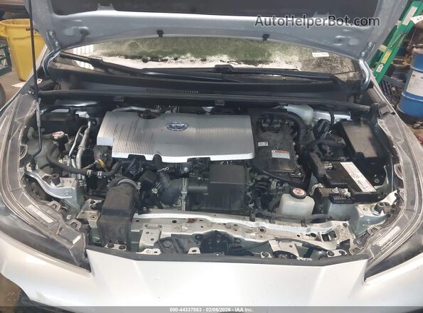 JTDKAMFU4N3175560 2022 TOYOTA PRIUS Gray უკანა ხედი