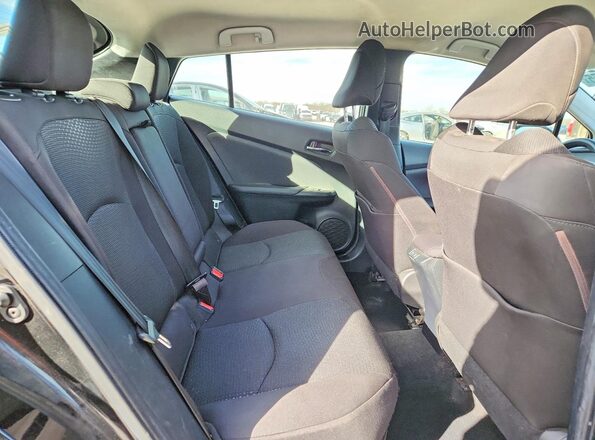 JTDKAMFU5N3165295 2022 TOYOTA PRIUS Black 