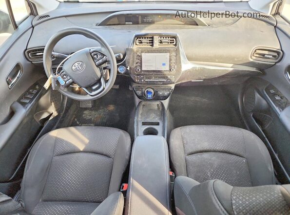 JTDKAMFU5N3165295 2022 TOYOTA PRIUS Black 