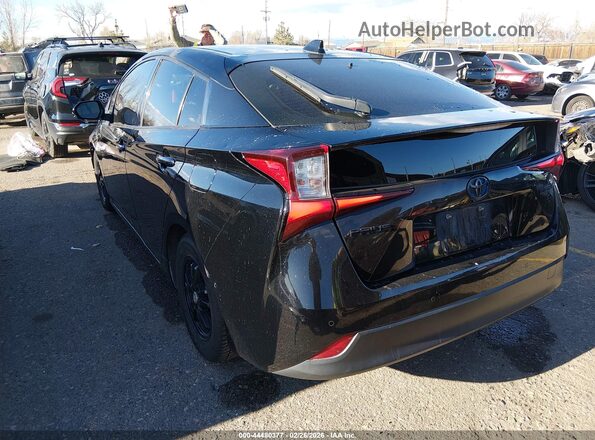 JTDKAMFU5N3166138 2022 TOYOTA PRIUS Черный Задняя левая четверть