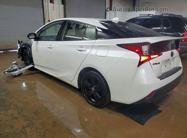 JTDKAMFU6M3127217 2021 TOYOTA PRIUS Белый Задняя левая четверть