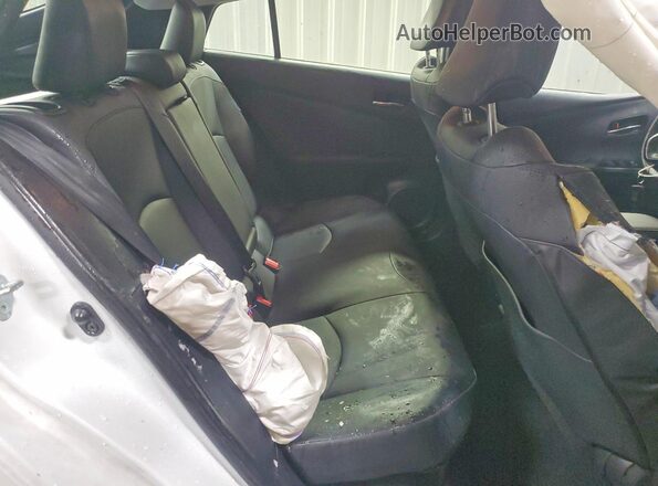 JTDKAMFU6M3127217 2021 TOYOTA PRIUS Белый Вид задних сидений