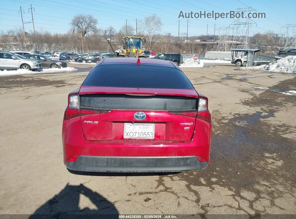 JTDKAMFU6M3147869 2021 TOYOTA PRIUS Красный 