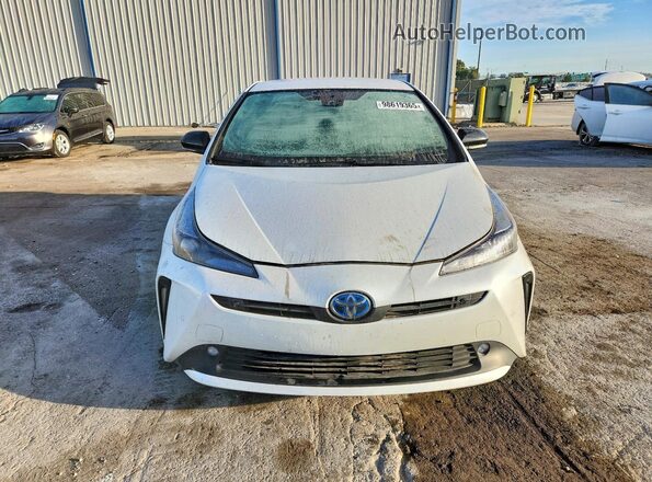 JTDKAMFU7M3130269 2021 TOYOTA PRIUS White Vista frontal