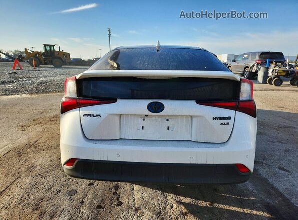 JTDKAMFU7M3130269 2021 TOYOTA PRIUS White Vista trasera