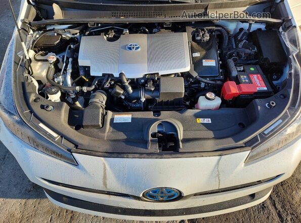 JTDKAMFU7M3130269 2021 TOYOTA PRIUS White Vista interior trasera