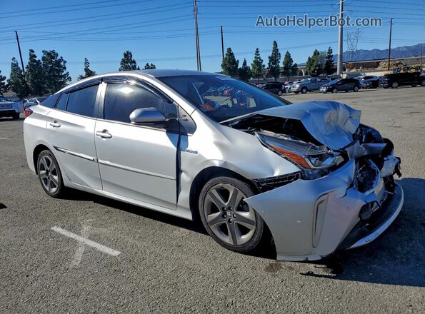 JTDKAMFU8N3167641 2022 TOYOTA PRIUS Серебряный Передняя правая четверть