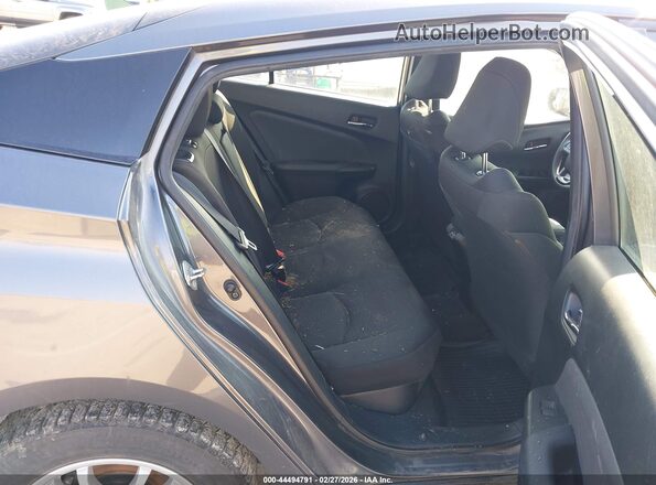 JTDKAMFU8N3173388 2022 TOYOTA PRIUS Gray 