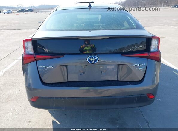JTDKAMFU8N3173388 2022 TOYOTA PRIUS Gray 
