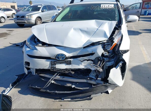 JTDKAMFU9N3174887 2022 TOYOTA PRIUS White Widok z przodu