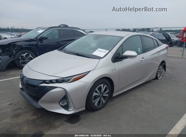 JTDKARFP0H3001772 2017 TOYOTA PRIUS PRIME Silver Front left